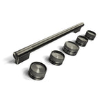 KitchenAid Black Ore Handle and Knob Hardware Accessory Kit for 30" Commercial-Style Gas Range - W11774748