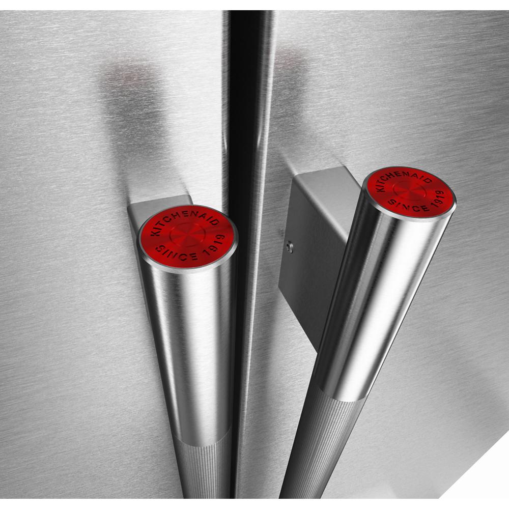 KitchenAid Stainless Steel Handle Hardware Accessory Kit for 36" Width Counter-Depth French Door Refrigerator - W11777157