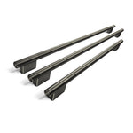 KitchenAid Black Ore Handle Hardware Accessory Kit for 36" Built-In French Door Bottom Mount Refrigerator - W11777176