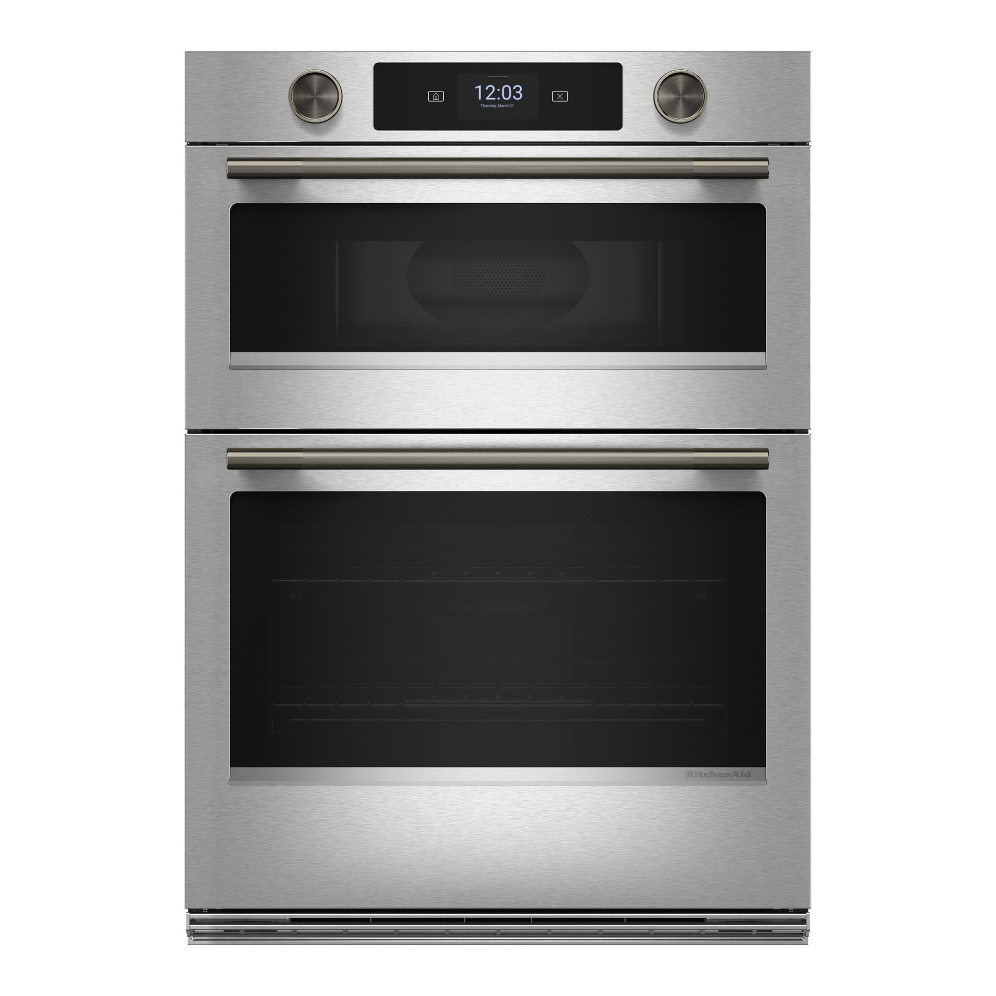 KitchenAid Black Ore Handle and Knob Hardware Accessory Kit for 30" Double Wall Oven & Microwave Combo - W11774415
