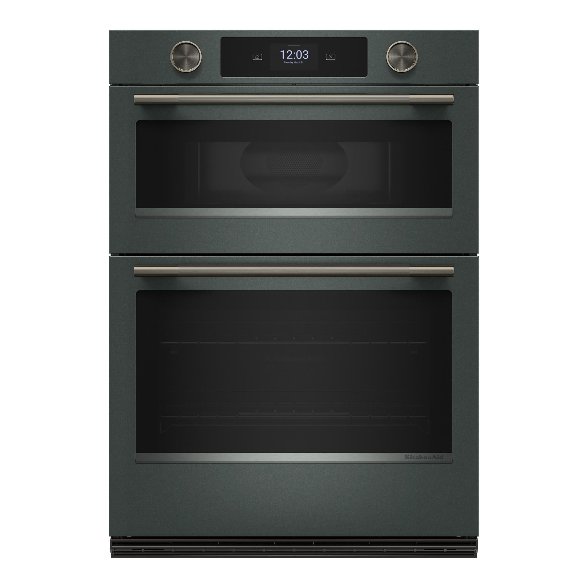 KitchenAid Black Ore Handle and Knob Hardware Accessory Kit for 30" Double Wall Oven & Microwave Combo - W11774415