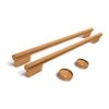 KitchenAid Trousse d’accessoires (poignées et boutons) pour four double ou combiné four encastré et four micro-ondes 30 po bronze W11774417