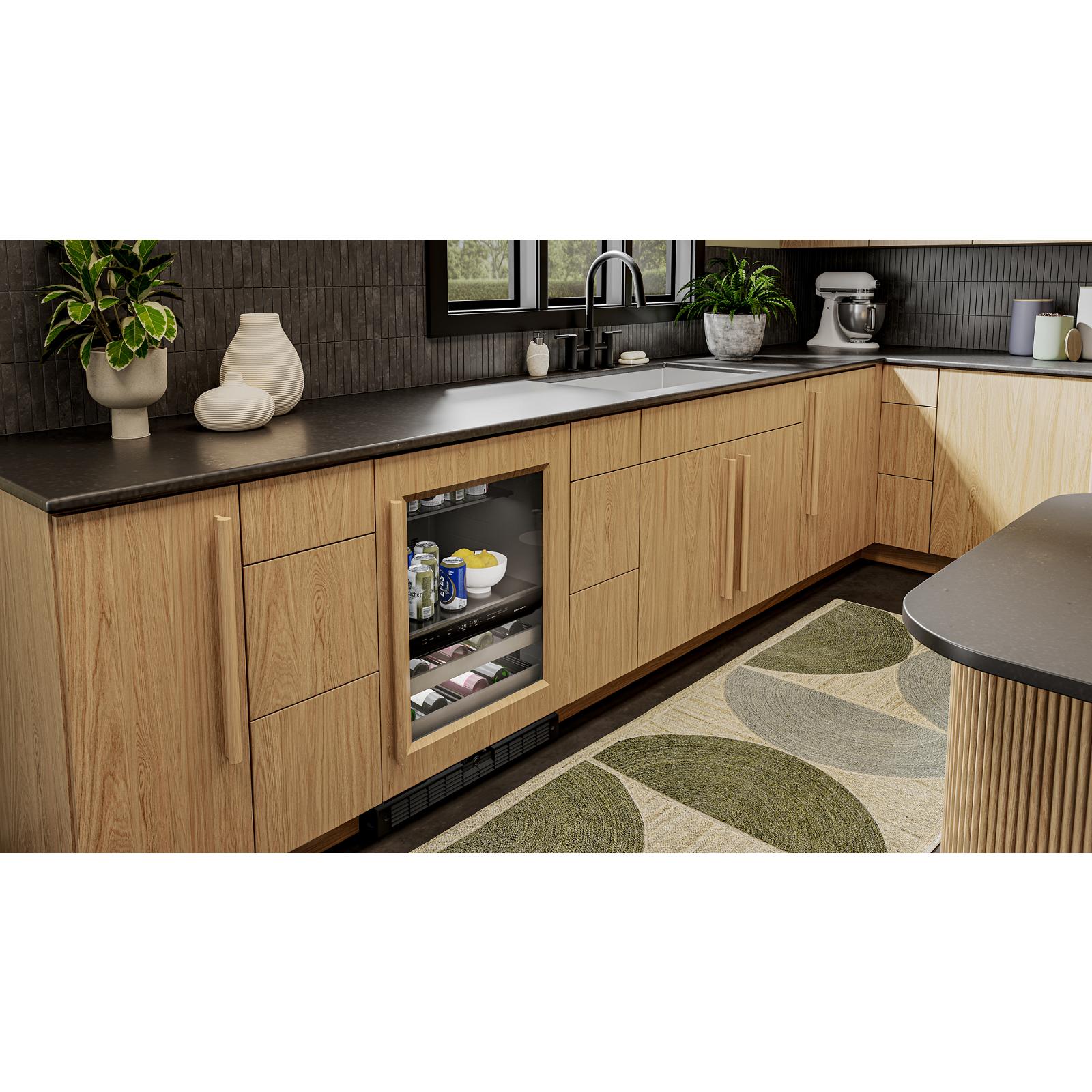KitchenAid 24" 5.0 Cu. Ft. Panel-Ready Undercounter Refrigerator - KUBR524SPA