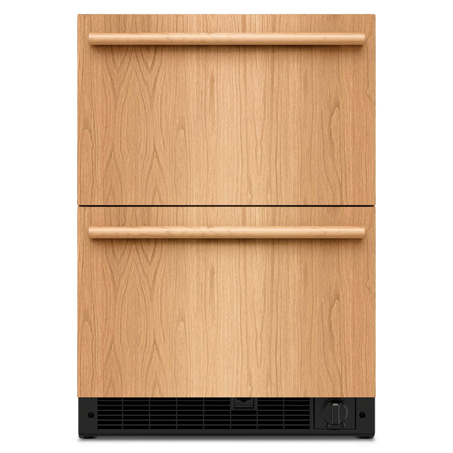 KitchenAid 24" 4.2 Cu. Ft. Panel-Ready Undercounter Double-Drawer Refrigerator - KUCT524SPA
