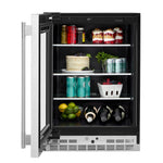KitchenAid 24" 5.2 Cu. Ft. PrintShield Stainless Steel Undercounter Refrigerator - KURL524SPS