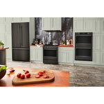 KitchenAid Black Ore 30" Double Wall Oven (10 Cu. Ft) - KOED730SBE