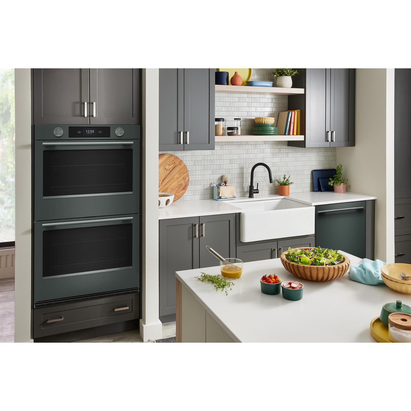 KitchenAid Juniper 30" Double Wall Oven (10 cu ft) - KOED730SJP