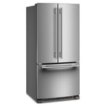 KitchenAid 33" 22.0 Cu. Ft. PrintShield Stainless Steel Standard Depth French Door Refrigerator - KRFF333SPS