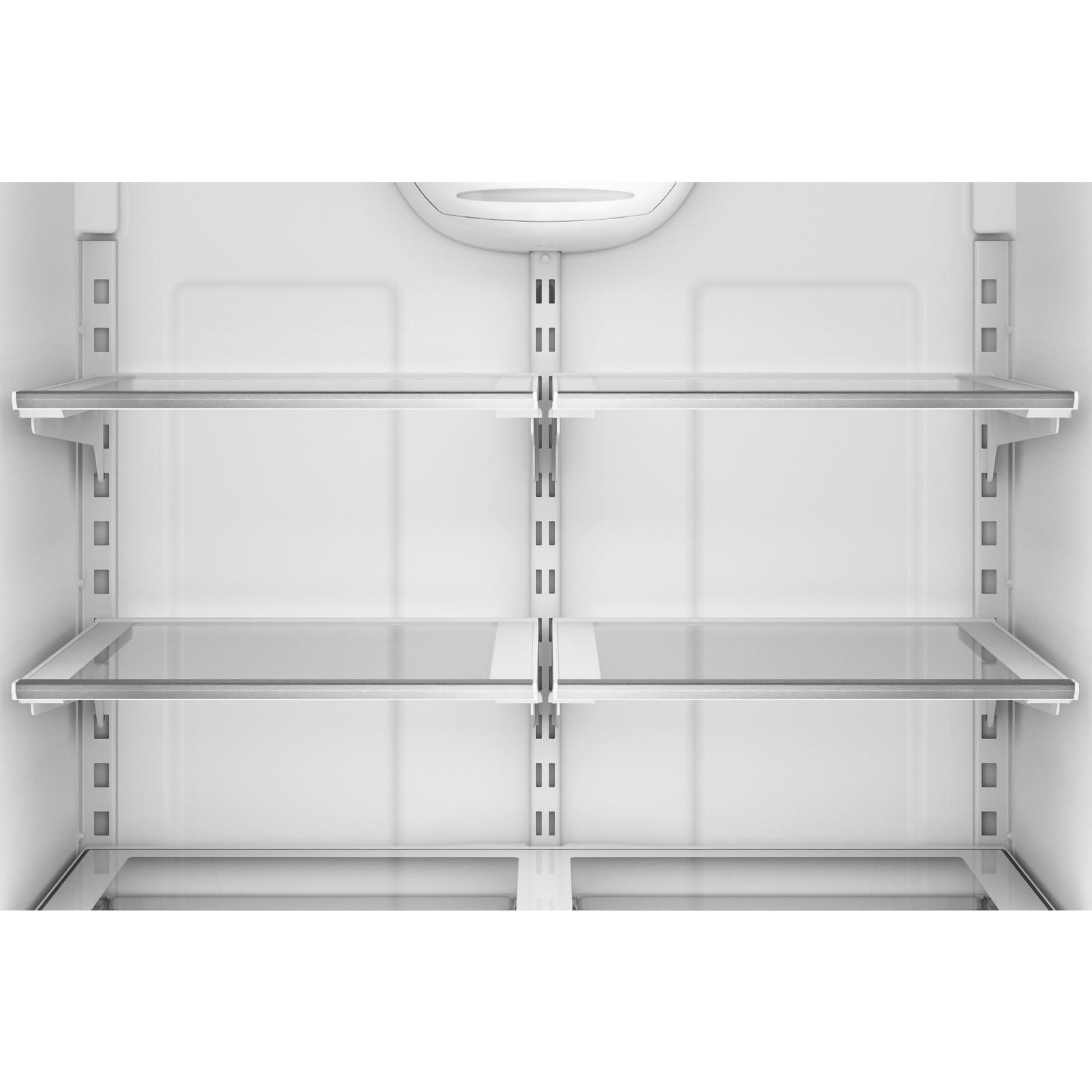 KitchenAid 33" 22.0 Cu. Ft. PrintShield Stainless Steel Standard Depth French Door Refrigerator - KRFF333SPS