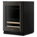 KitchenAid 24" 5.0 Cu. Ft. Black Ore Undercounter Refrigerator - KUBL524SBE
