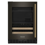 KitchenAid 24" 5.0 Cu. Ft. Black Ore Undercounter Refrigerator - KUBL524SBE