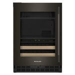 KitchenAid 24" 5.0 Cu. Ft. Black Ore Undercounter Refrigerator - KUBL524SBE