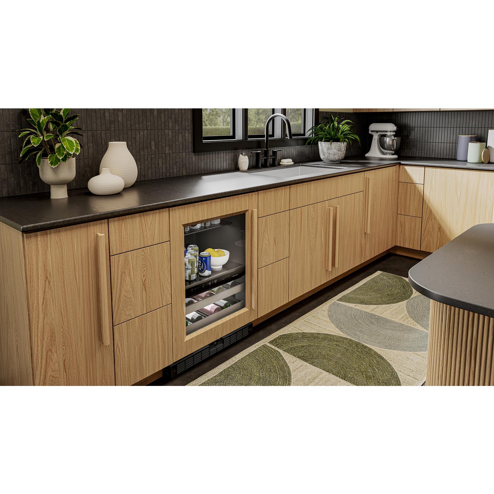 KitchenAid 24" 5.0 Cu. Ft. Panel-Ready Undercounter Refrigerator - KUBL524SPA