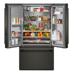 KitchenAid 36" 30 Cu. Ft. Black Ore French Door Refrigerator - KRFF436SBE