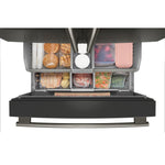 KitchenAid 36" 30 Cu. Ft. Black Ore French Door Refrigerator - KRFF436SBE