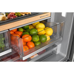 KitchenAid 36" 30 Cu. Ft. Black Ore French Door Refrigerator - KRFF436SBE