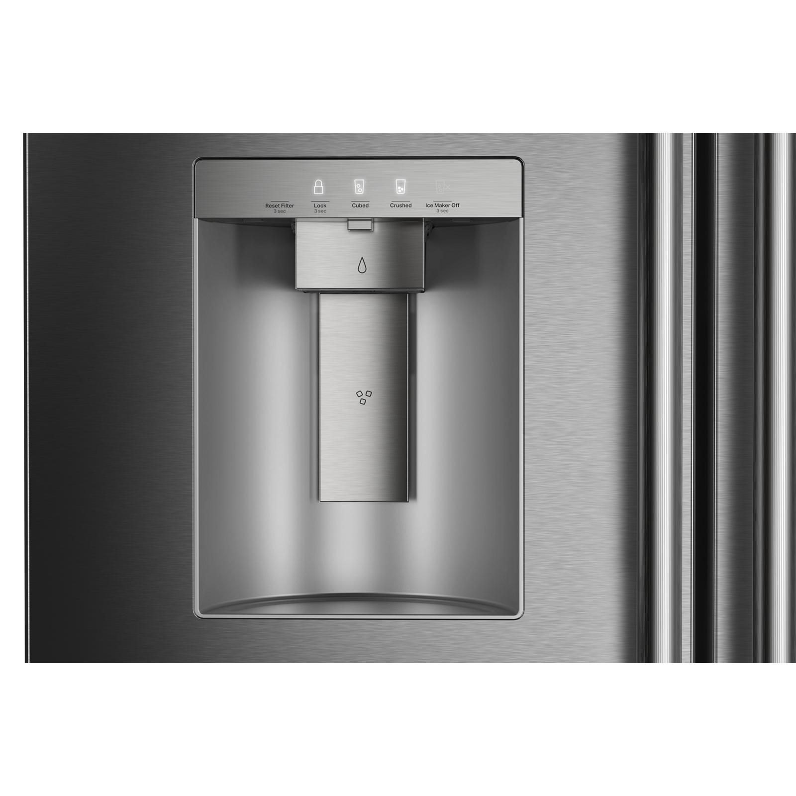 KitchenAid 36" 30 Cu. Ft. PrintShield Stainless Steel French Door Refrigerator - KRFF436SPS