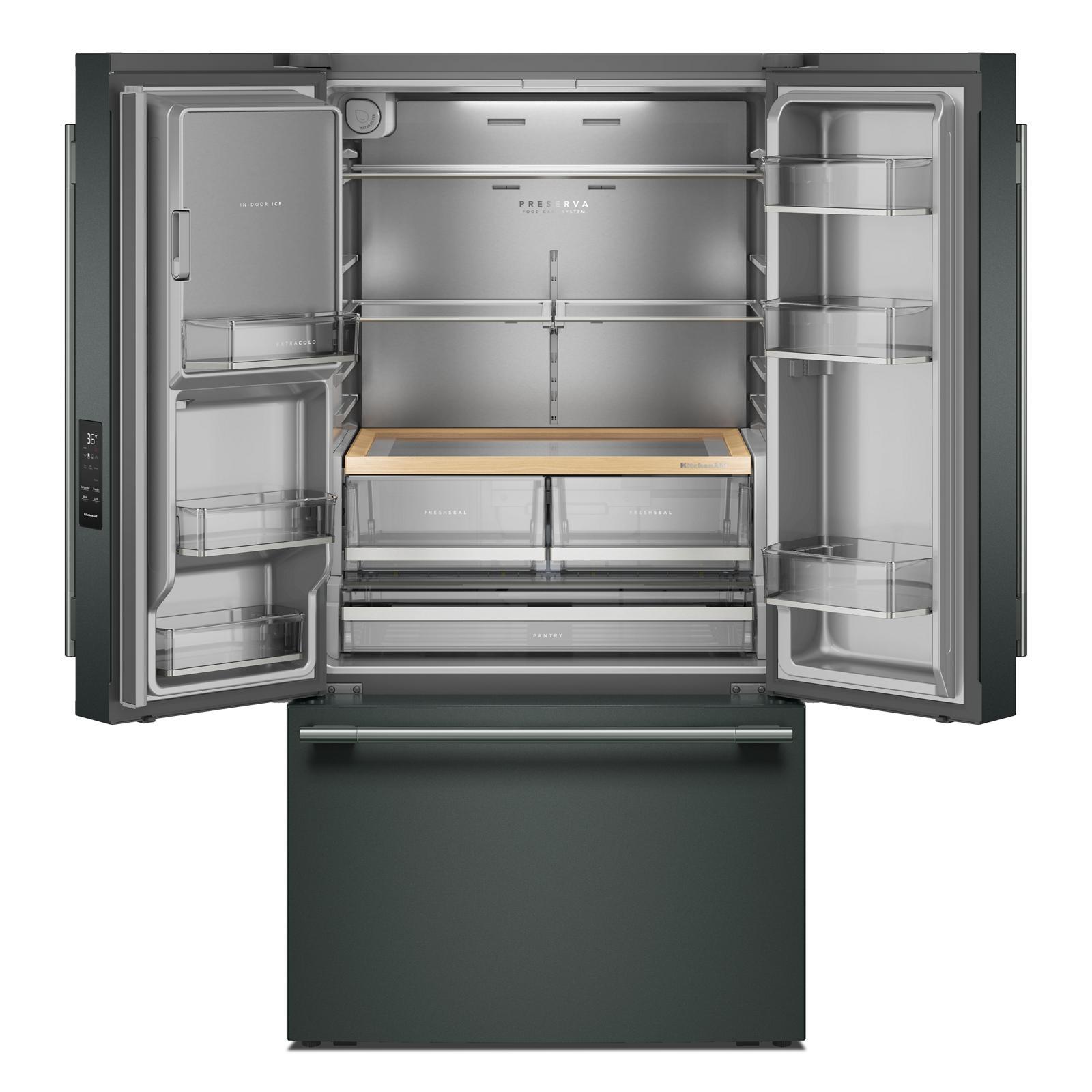 KitchenAid 36" 30 Cu. Ft. Juniper French Door Refrigerator - KRFF436SJP