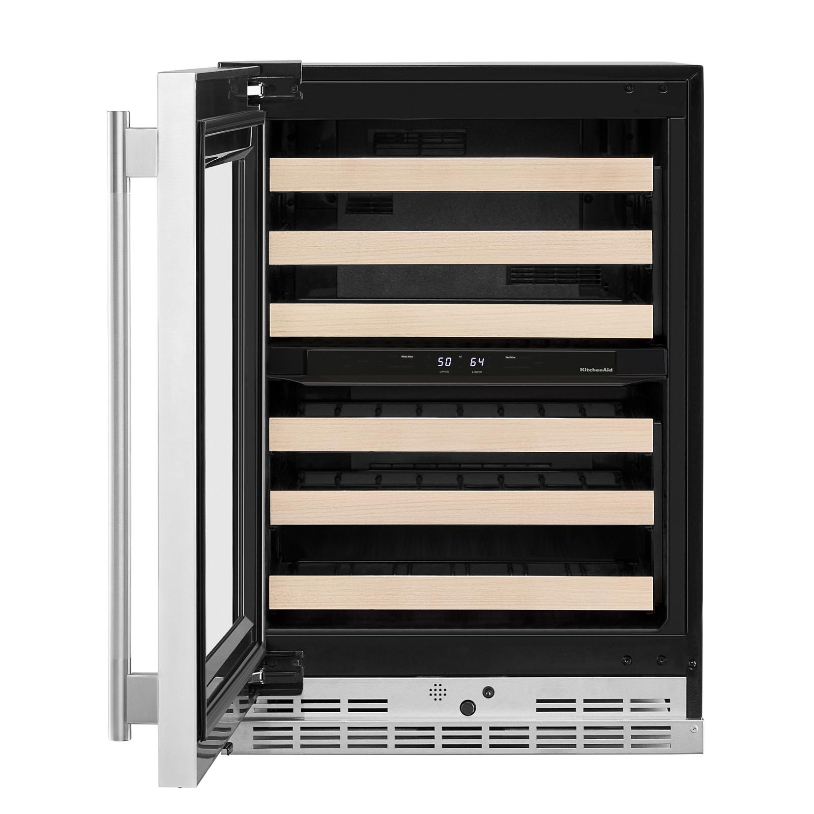 KitchenAid 24" 5.0 Cu. Ft. PrintShield Stainless Steel Undercounter Refrigerator - KUWL524SPS