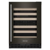 KitchenAid Refroidisseur à vin 5,0 pi³ sous le comptoir minerai noir – KUWR524SBE