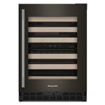 KitchenAid 24" 5.0 Cu. Ft. Black Ore Undercounter Refrigerator - KUWR524SBE