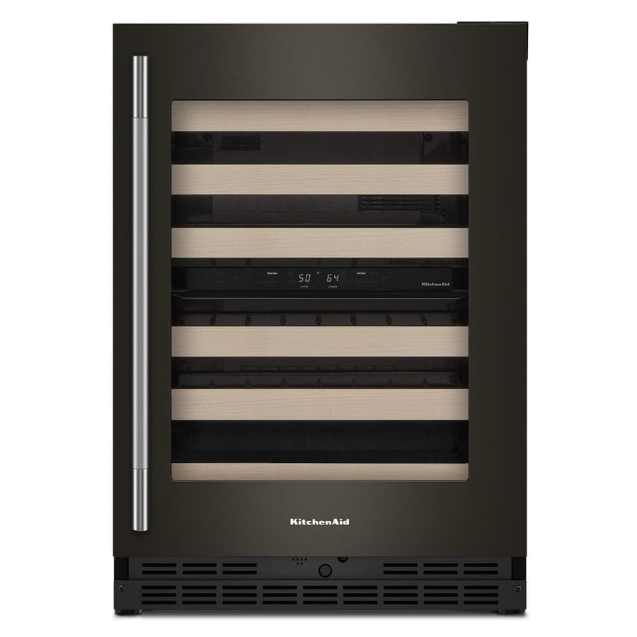 KitchenAid 24" 5.0 Cu. Ft. Black Ore Undercounter Refrigerator - KUWR524SBE
