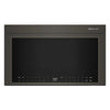 KitchenAid Four micro-ondes 1,1 pi cu avec hotte intégrée à convection minerai noir YKMMF530PBE