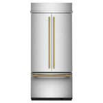 KitchenAid 36" 20.8 Cu. Ft. PrintShield Stainless Steel Built-In French Door Refrigerator - KBFN536SPS