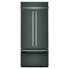 KitchenAid Réfrigérateur 20,8 pi³ encastré de 36po avec porte à deux battants genévrier – KBFN536SJP