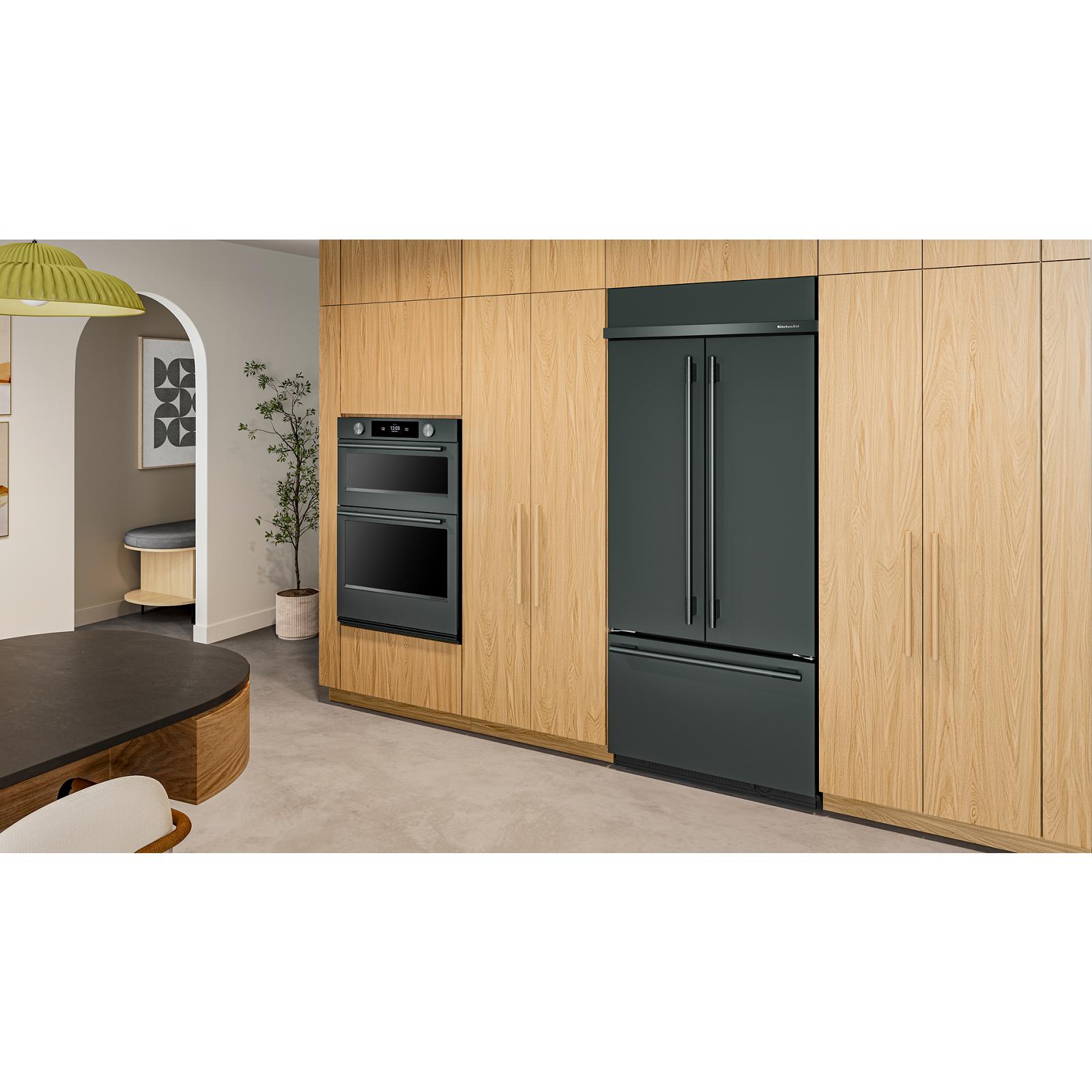 KitchenAid 36" 20.8 Cu. Ft. Juniper Built-In French Door Refrigerator - KBFN536SJP