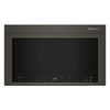KitchenAid Four micro-ondes 1,1 pi cu avec hotte intégrée à convection minerai noir YKMMF730PBE
