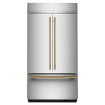 KitchenAid 42" 24.2 Cu. Ft. PrintShield Stainless Steel Built-In French Door Refrigerator - KBFN542SPS