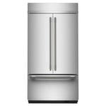 KitchenAid 42" 24.2 Cu. Ft. PrintShield Stainless Steel Built-In French Door Refrigerator - KBFN542SPS