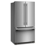 KitchenAid 36" 20.0 Cu. Ft. PrintShield Stainless Steel Counter-Depth French Door Refrigerator - KRFC136SPS