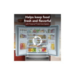 KitchenAid 36" 20.0 Cu. Ft. PrintShield Stainless Steel Counter-Depth French Door Refrigerator - KRFC136SPS