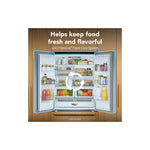 KitchenAid 36" 22.0 Cu. Ft. Panel-Ready Counter-Depth French Door Refrigerator - KRFC136TPA