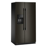 KitchenAid 36" 20.8 Cu. Ft. Black Ore Counter-Depth Side-by-Side Refrigerator - KRSC536RBE
