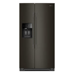KitchenAid 36" 20.8 Cu. Ft. Black Ore Counter-Depth Side-by-Side Refrigerator - KRSC536RBE