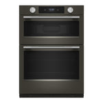 KitchenAid Black Ore 30" Wall Oven with Microwave (6.4 cu ft) - KOEC730SBE