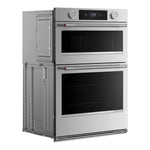 KitchenAid PrintShield Stainless 30" Wall Oven with Microwave (6.4 cu ft) - KOEC730SPS