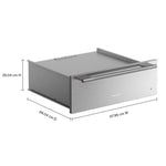 KitchenAid PrintShield Stainless 27 in. Slow Cook Warming Drawer (1.3 Cu. Ft.) - KWES727SPS