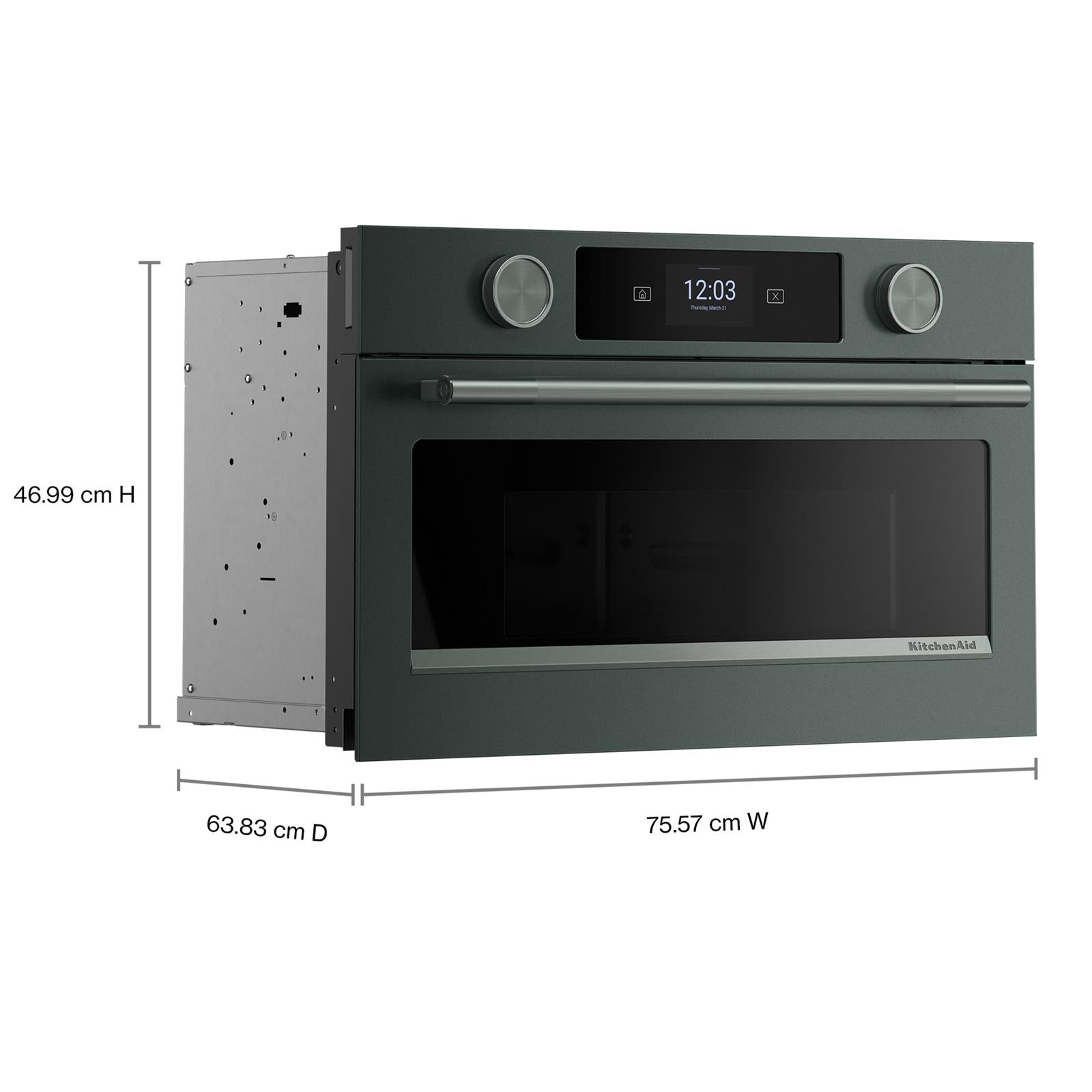KitchenAid Juniper 30 in. Built-In Convection Microwave (1.4 Cu. Ft.) - KMBS730SJP