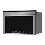 KitchenAid PrintShield Stainless Smart Built-In Convection Microwave (1.1 Cu. Ft.) - YKMBT730SPS