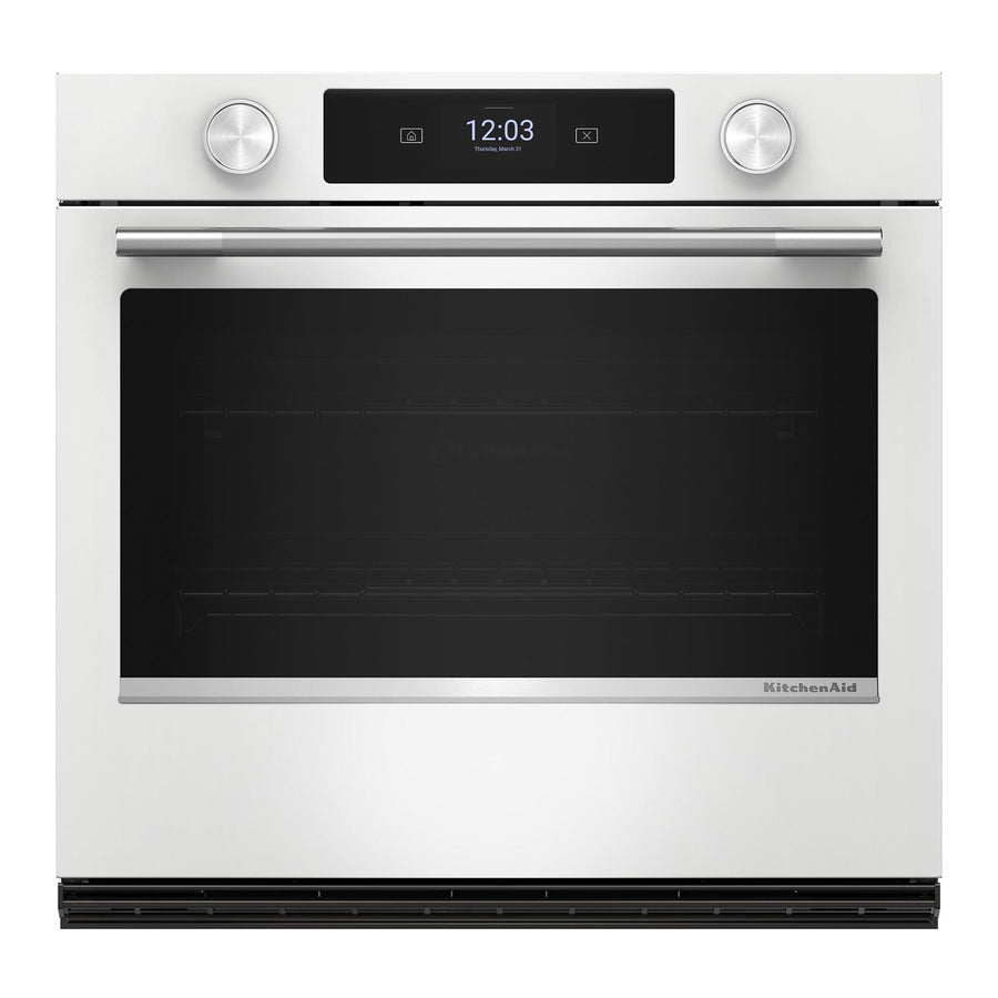 KitchenAid White 30" Wall Oven (5.0 cu ft) - KOES730SWH
