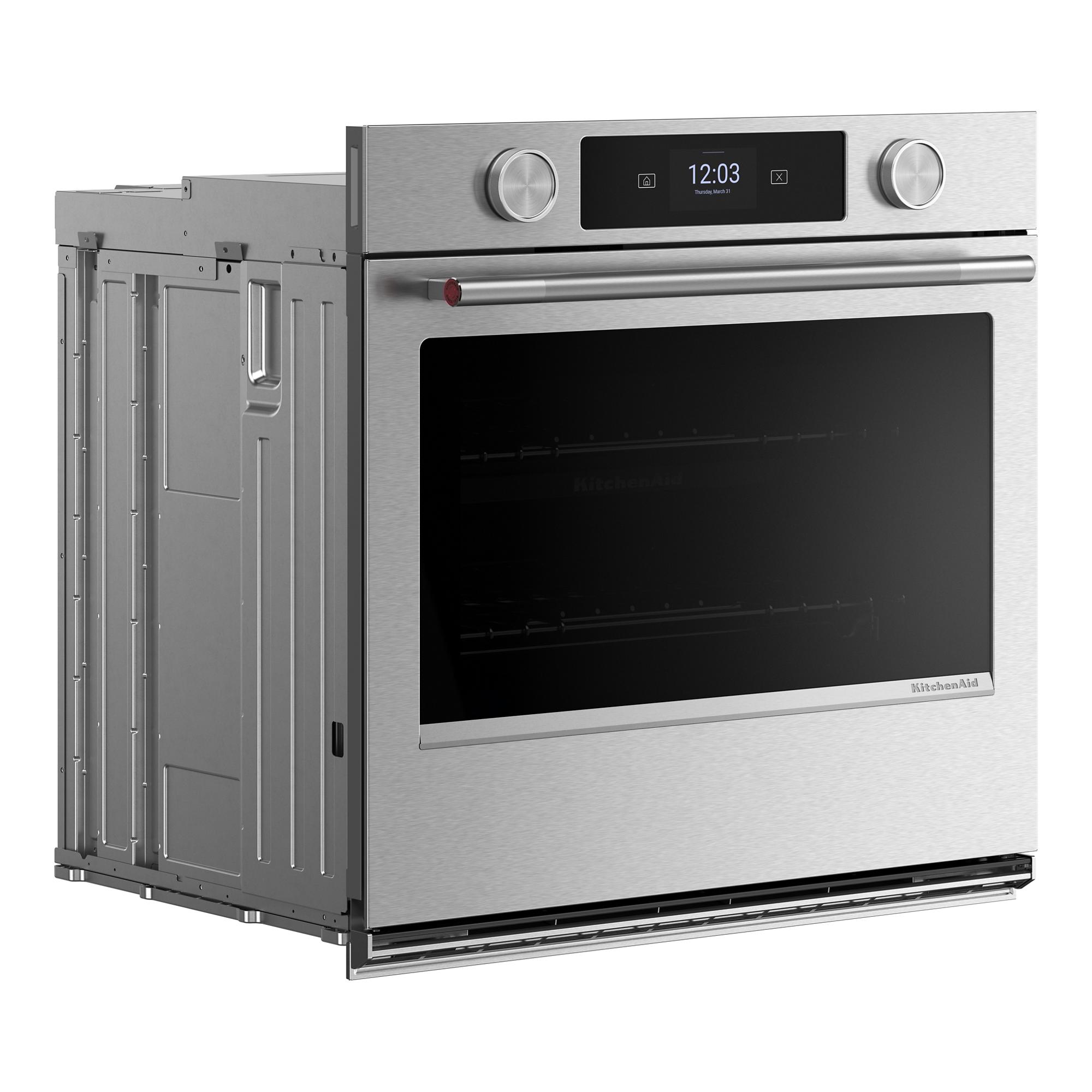 KitchenAid PrintShield Stainless 30" Wall Oven (5.0 cu ft) - KOES730SPS