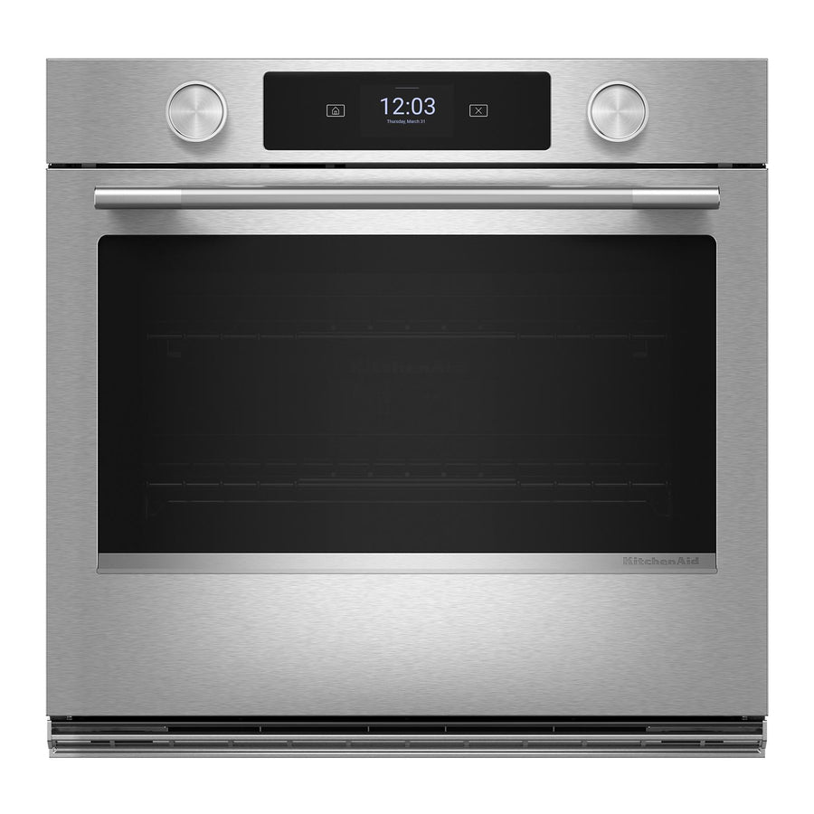 KitchenAid PrintShield Stainless 30" Wall Oven (5.0 cu ft) - KOES730SPS