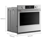 KitchenAid PrintShield Stainless 30" Wall Oven (5.0 cu ft) - KOES730SPS