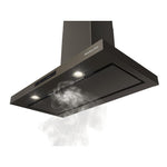 KitchenAid® Black Ore 36" 400 CFM Wall-Mount Canopy Hood - KVWC736SBE