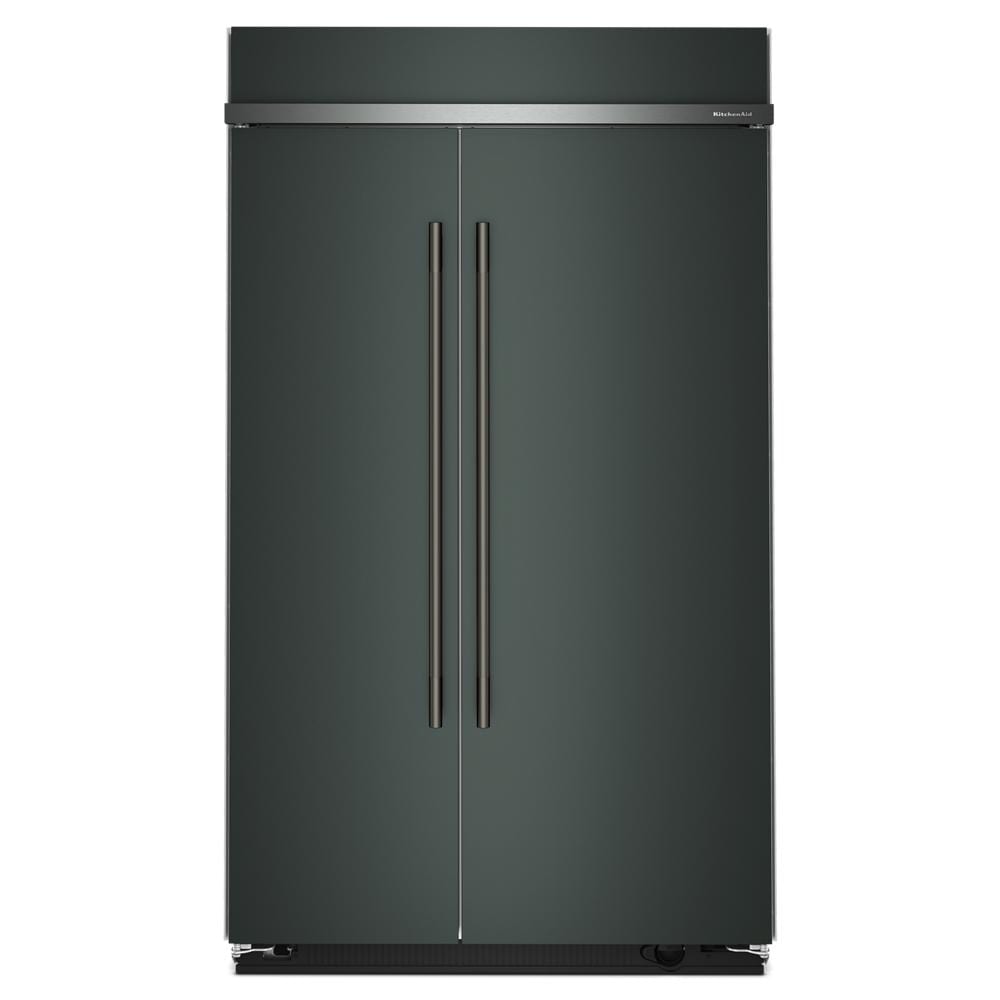 KitchenAid 48" 30.0 Cu. Ft. Juniper Built-In Side-by-Side Refrigerator - KBSN748SJP