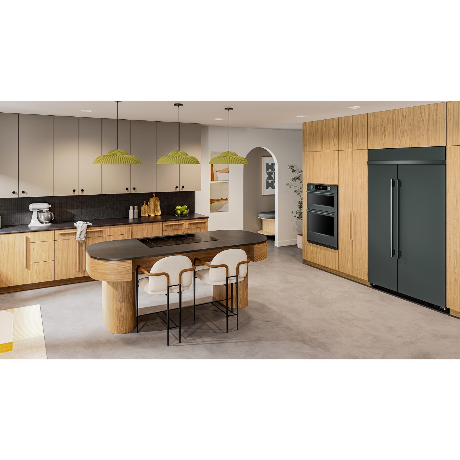 KitchenAid 48" 30.0 Cu. Ft. Juniper Built-In Side-by-Side Refrigerator - KBSN748SJP